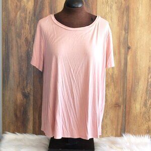 Stuidio K L.A Women's Plus Size Stretch Tee 2XL Pink
